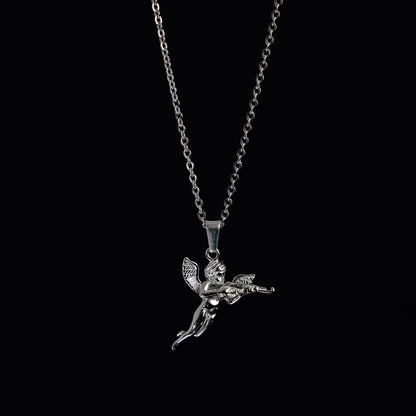 Cupid's Revenge Pendant in Silver