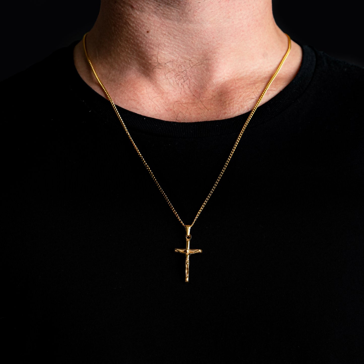 Gold Plated Crucifix