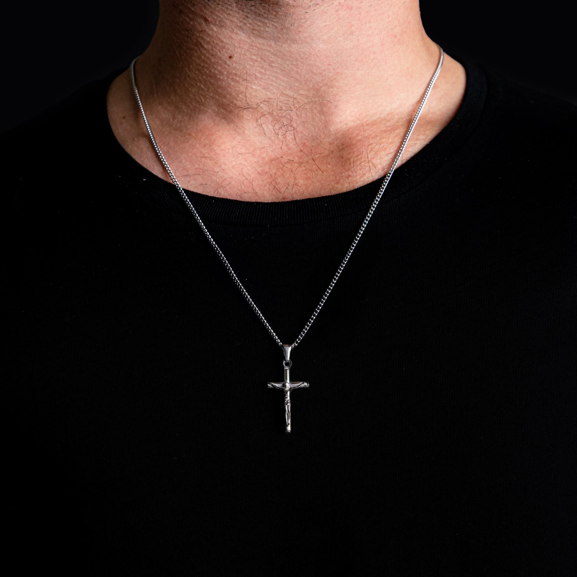 Silver Plated Crucifix