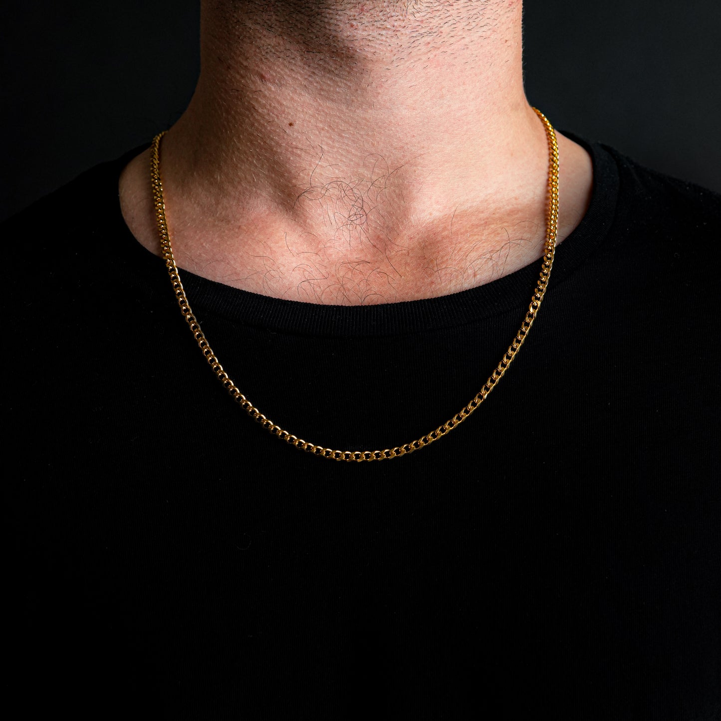 Gold Cuban Chain Necklace