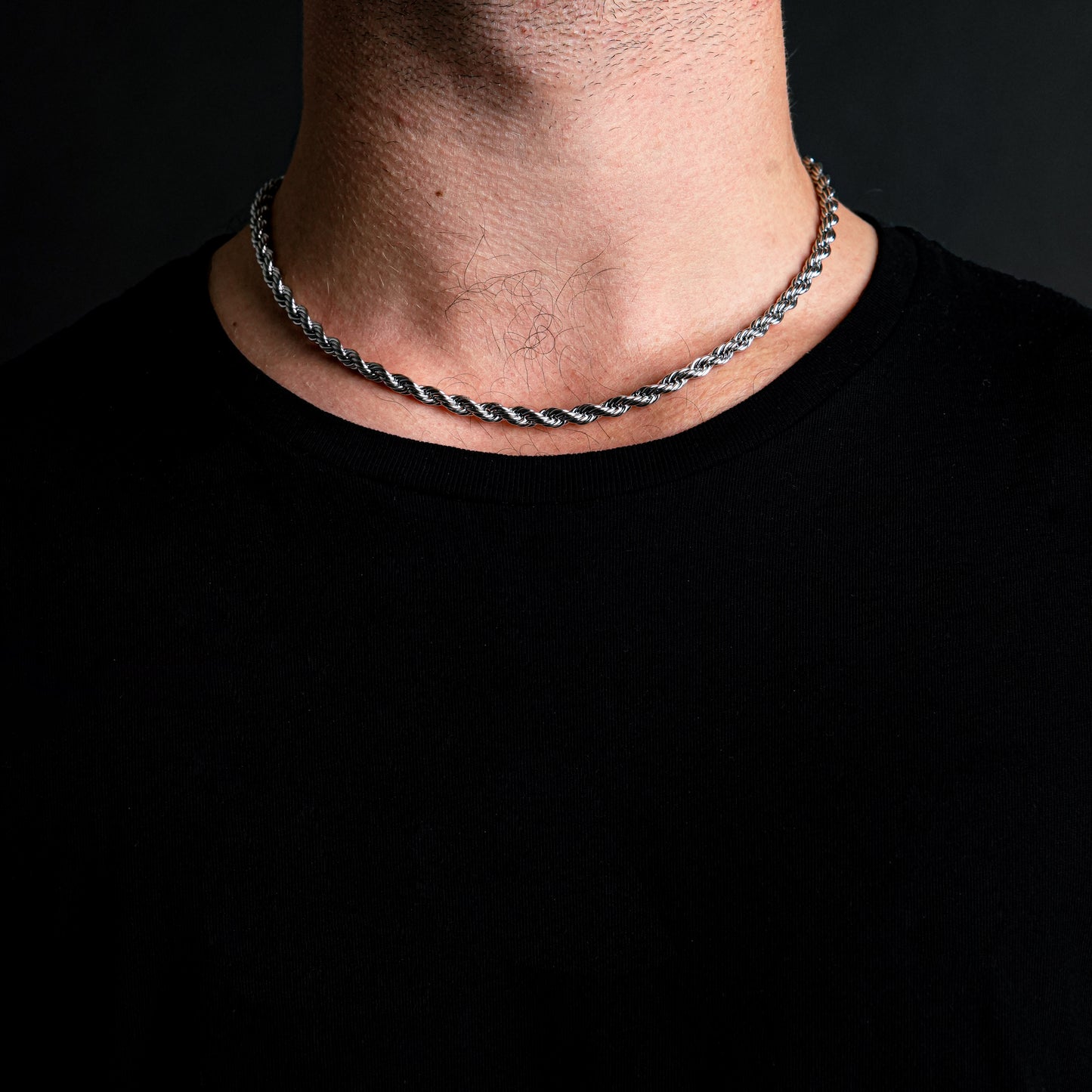 Silver Monument Men's Necklace