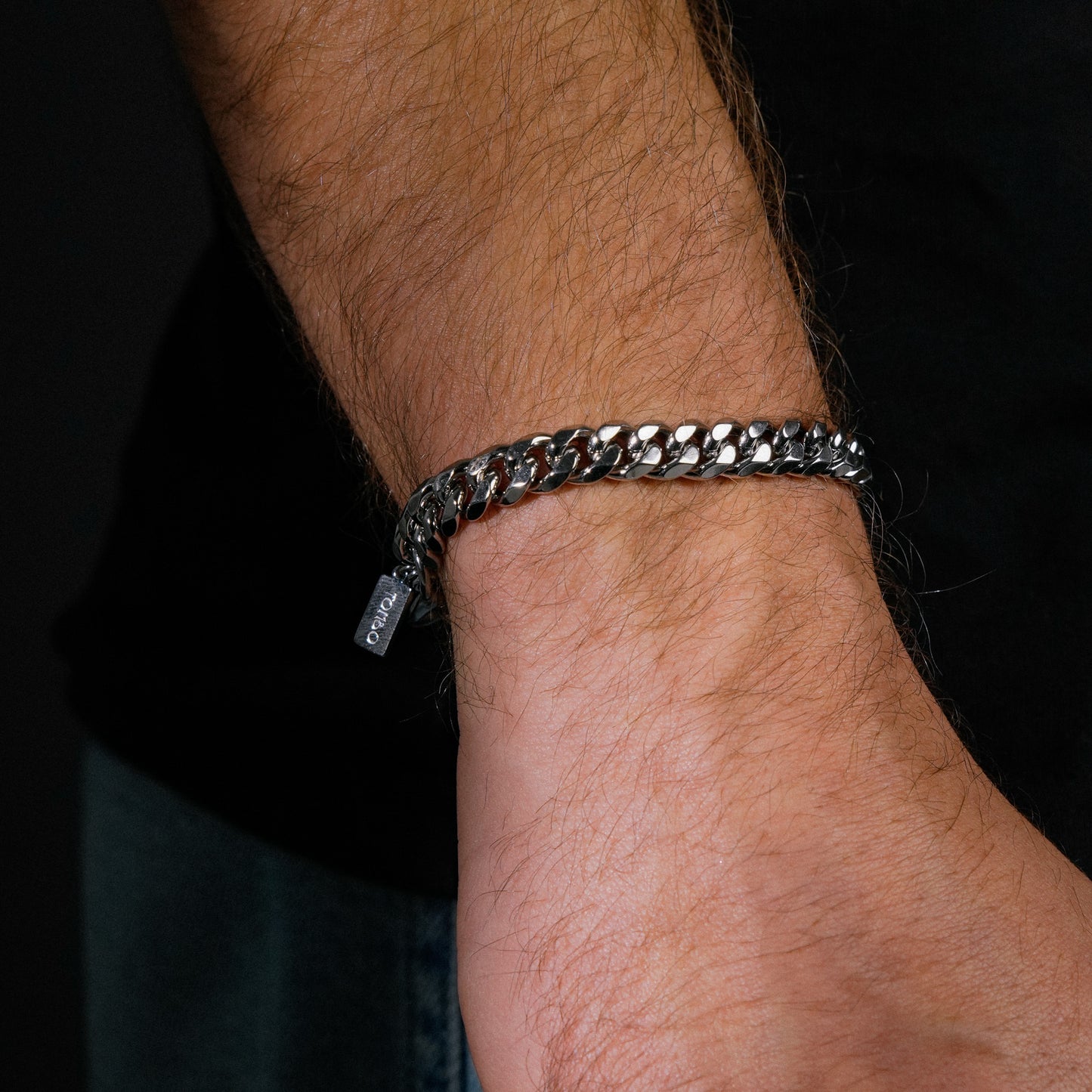 The Fat Hackney Silver Bracelet