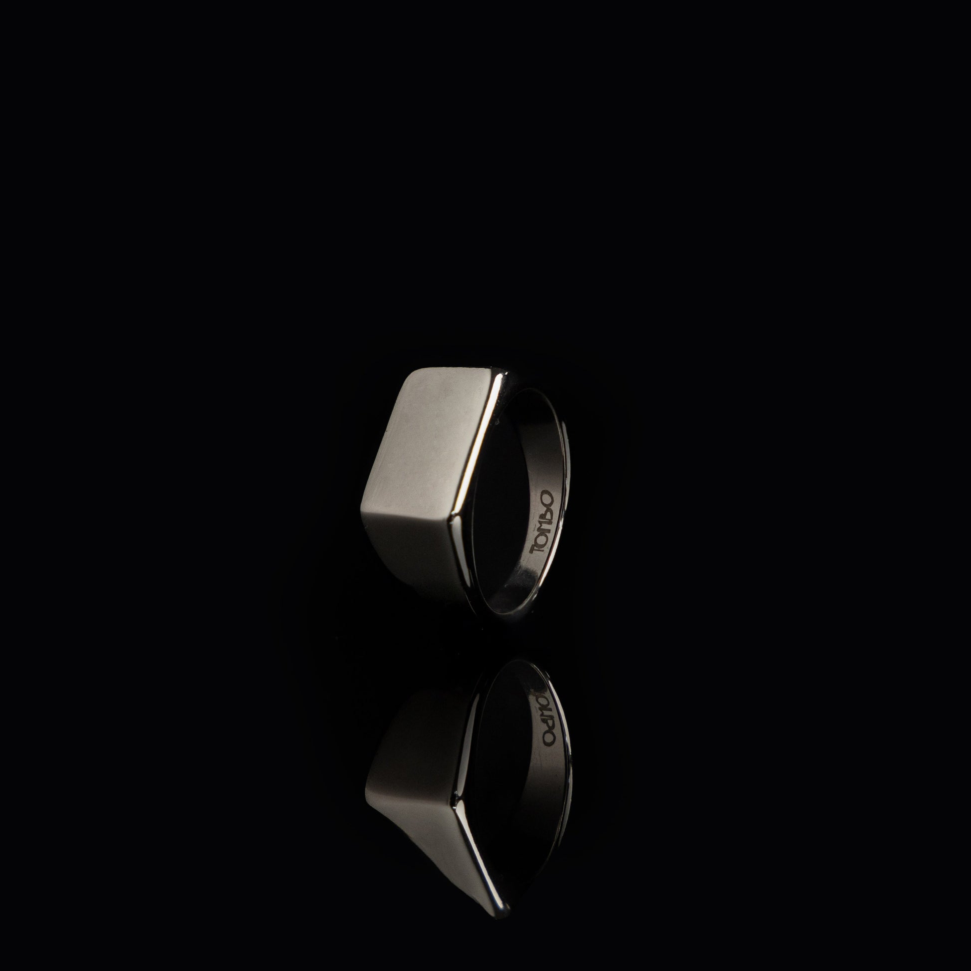 Blank Signet Ring Silver