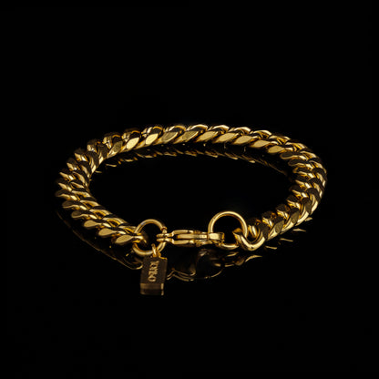 Cuban Chain Bracelet Gold