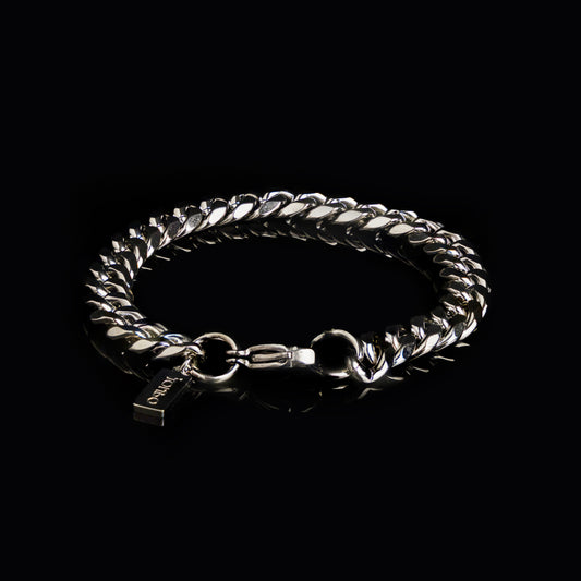 Cuban Chain Bracelet Silver