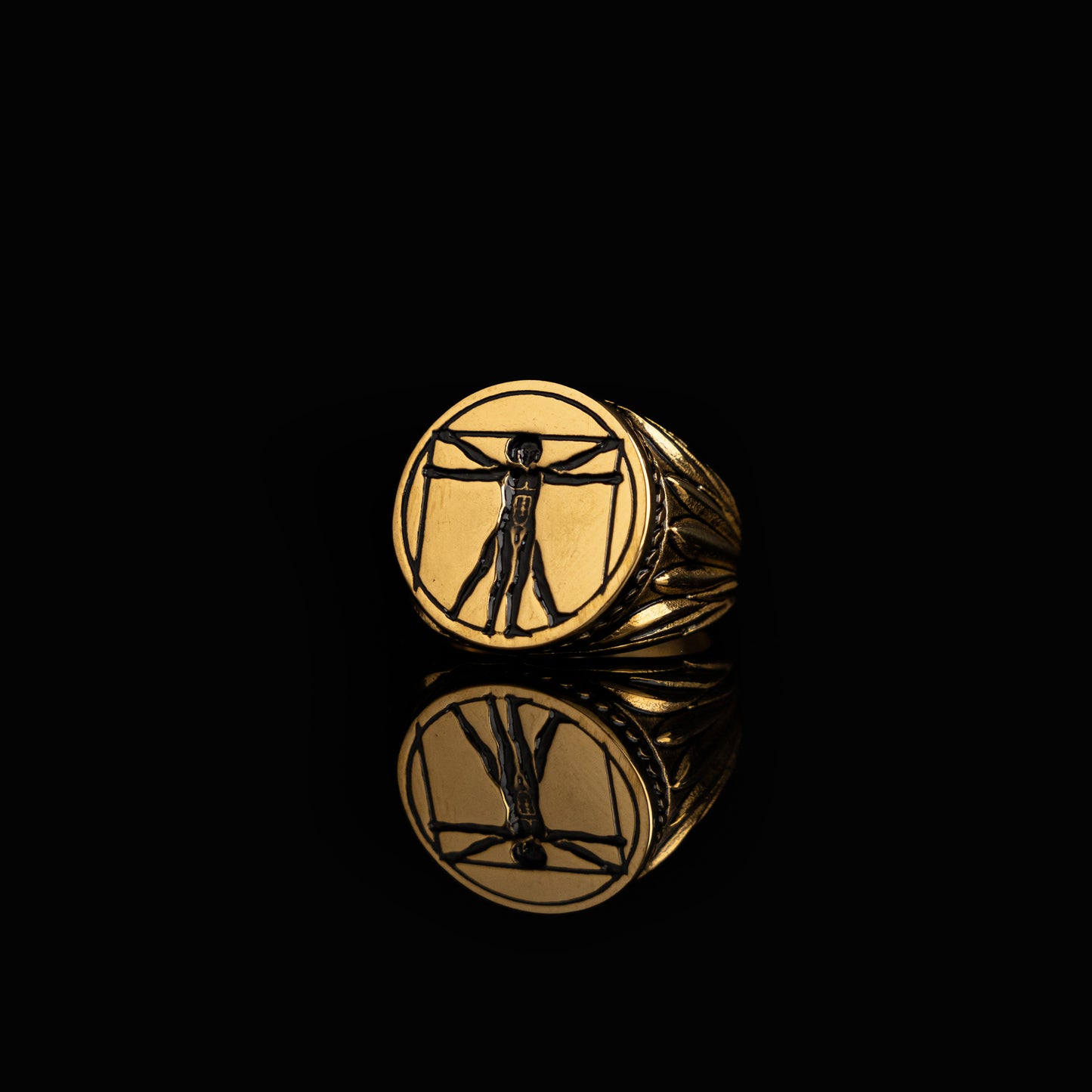 Gold Vitruvius Ring