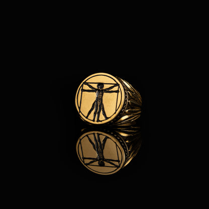 Gold Vitruvius Ring